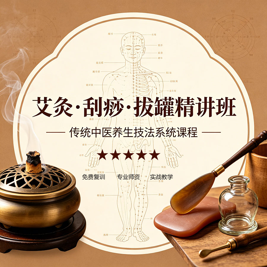 艾灸·刮痧·拔罐精讲班